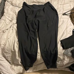old navy black joggers size xl